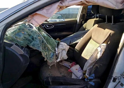 2019 Nissan Sentra S из США, поврежденный, VIN 3N1AB7AP9KY285585